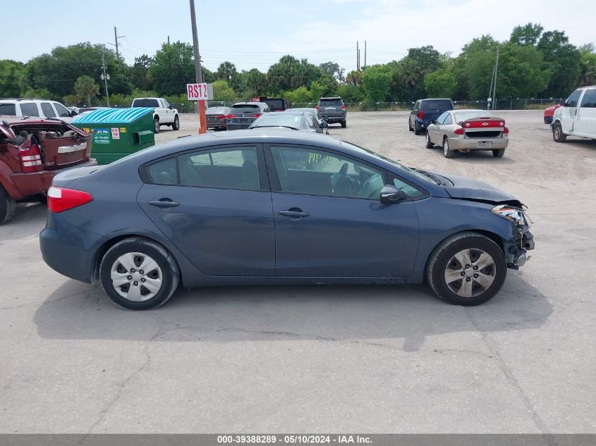 2015 Kia Forte Lx VIN: KNAFX4A62F5403700 Lot: 39388289