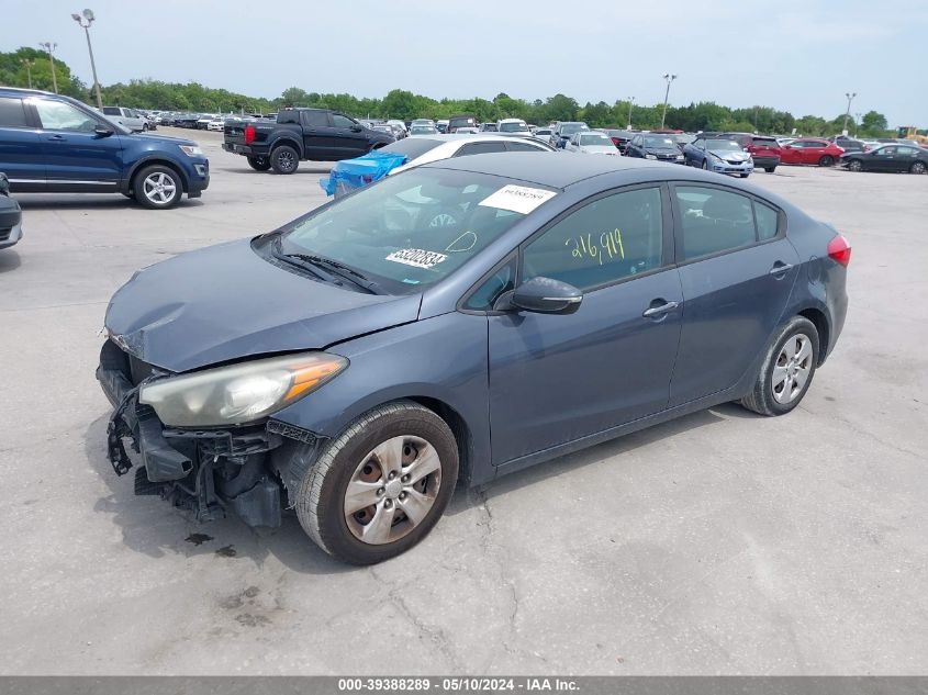 2015 Kia Forte Lx VIN: KNAFX4A62F5403700 Lot: 39388289