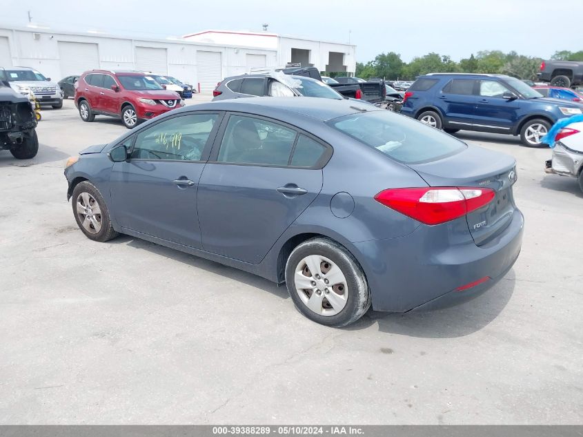 2015 Kia Forte Lx VIN: KNAFX4A62F5403700 Lot: 39388289