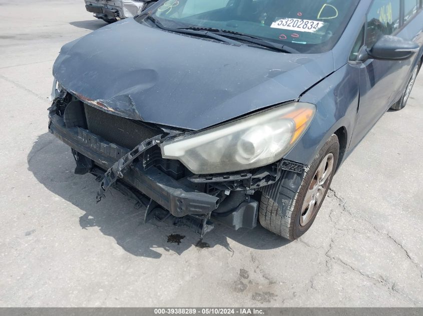 2015 Kia Forte Lx VIN: KNAFX4A62F5403700 Lot: 39388289