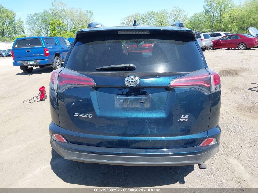 2018 Toyota Rav4 Le VIN: JTMBFREV5JJ215126 Lot: 39388292