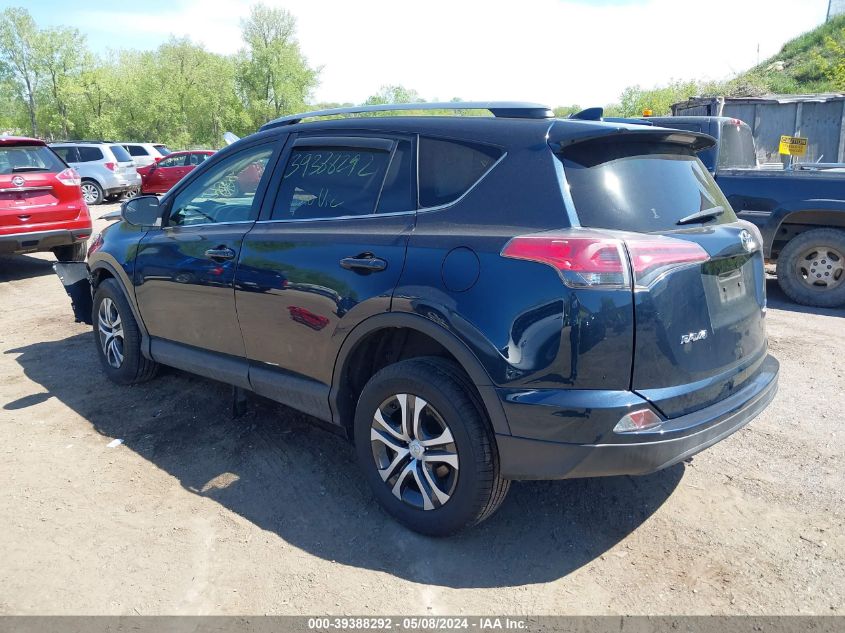 2018 Toyota Rav4 Le VIN: JTMBFREV5JJ215126 Lot: 39388292