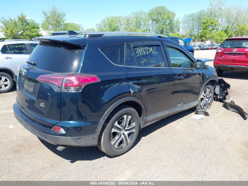 2018 Toyota Rav4 Le VIN: JTMBFREV5JJ215126 Lot: 39388292