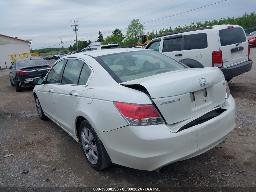 2008 Honda Accord 3.5 Ex-L VIN: 1HGCP36828A028543 Lot: 39388293