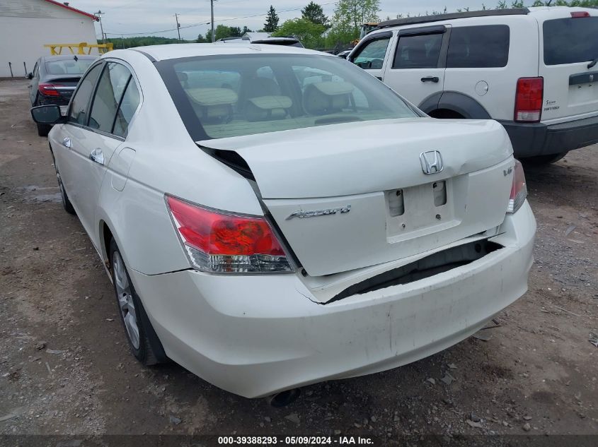 2008 Honda Accord 3.5 Ex-L VIN: 1HGCP36828A028543 Lot: 39388293