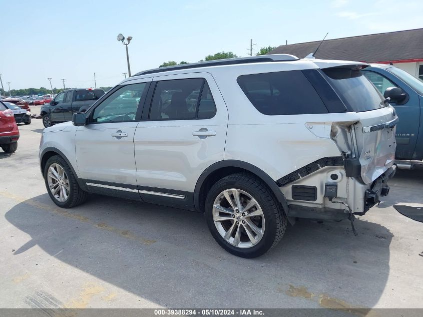 2019 Ford Explorer Xlt VIN: 1FM5K7D84KGA58496 Lot: 39388294