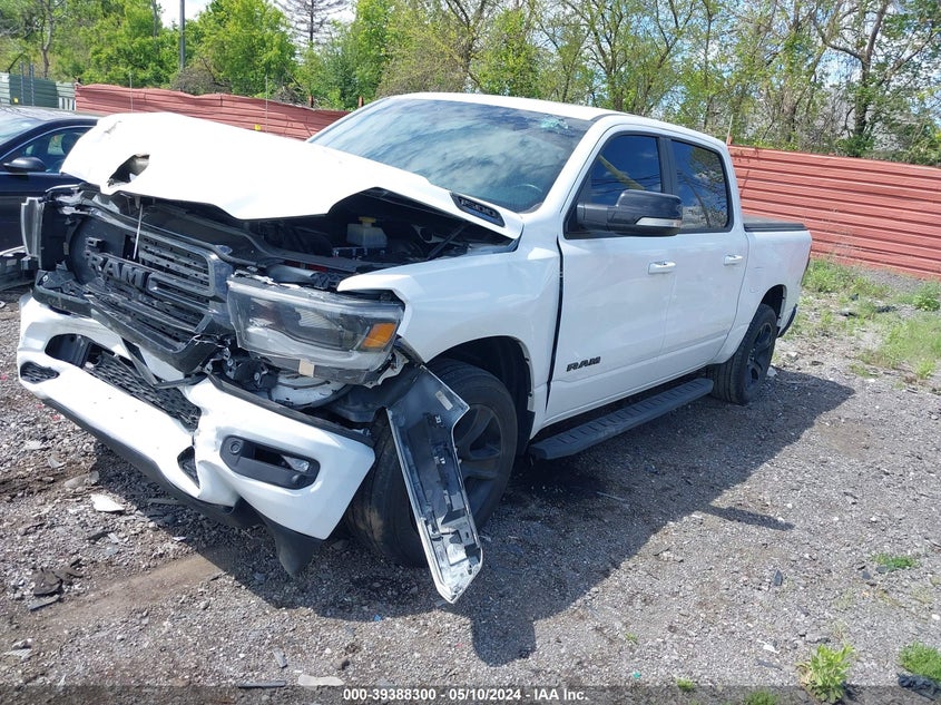 VIN 1C6RRFFG7MN509684 2021 RAM 1500 BIG HORN/LONE STAR