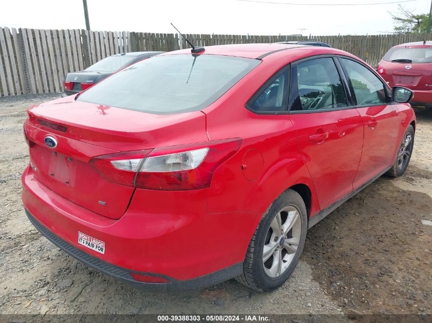 2013 FORD FOCUS SE - 1FADP3F24DL212112