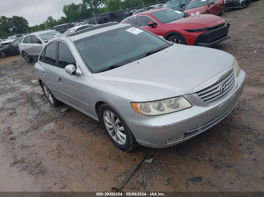 2006 Hyundai Azera Limited/Se VIN: KMHFC46F26A130736 Lot: 39388304