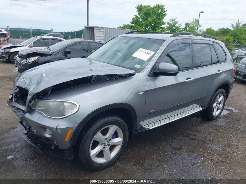 2008 BMW X5 3.0Si VIN: 5UXFE43598L007323 Lot: 39388305