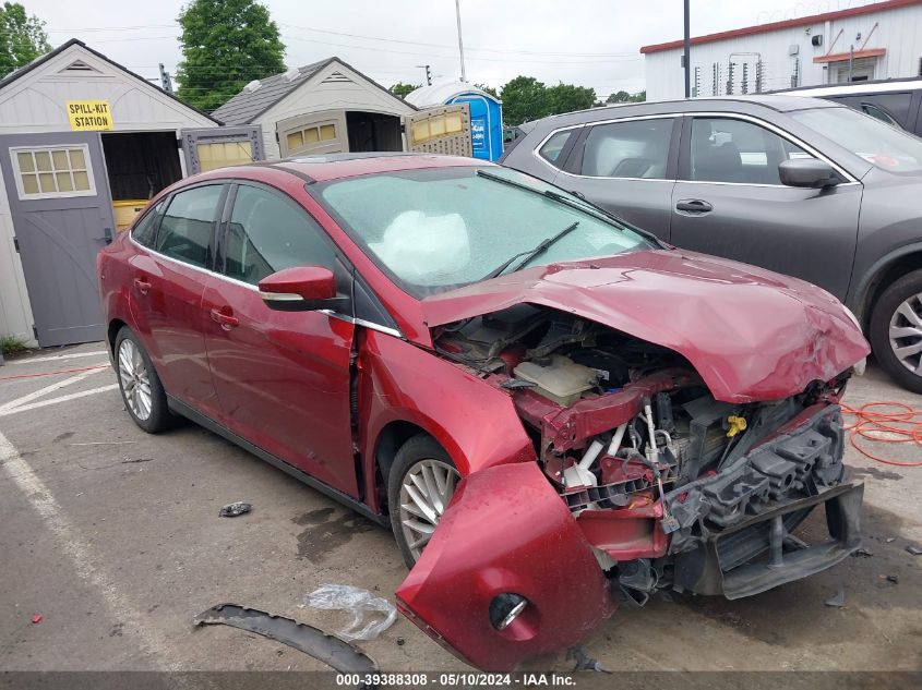 2014 Ford Focus Titanium VIN: 1FADP3J22EL402760 Lot: 39388308