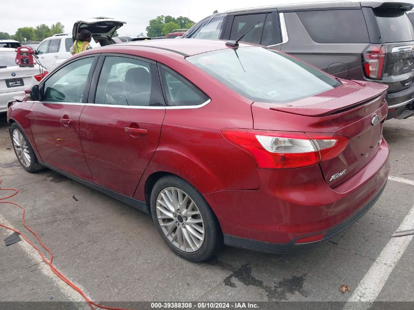 2014 Ford Focus Titanium VIN: 1FADP3J22EL402760 Lot: 39388308