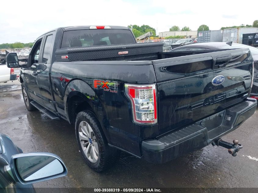 2018 Ford F-150 Xl VIN: 1FTEX1EP8JFB22035 Lot: 39388319