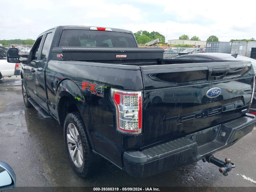 2018 Ford F-150 Xl VIN: 1FTEX1EP8JFB22035 Lot: 39388319