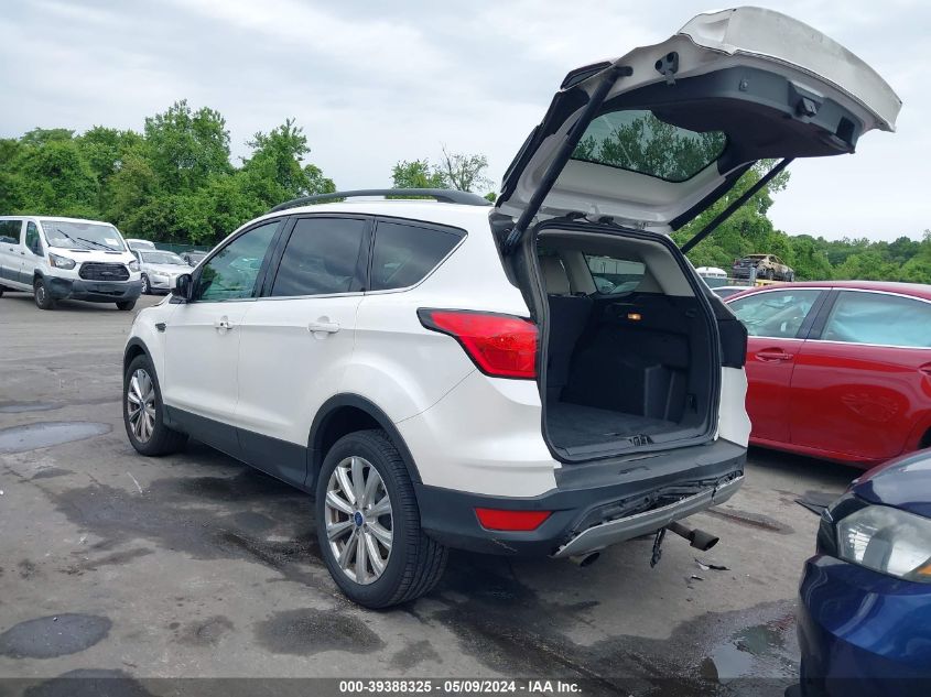 2019 Ford Escape Sel VIN: 1FMCU9HD2KUA91387 Lot: 39388325