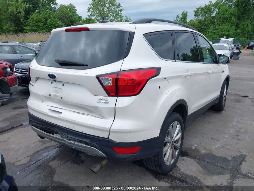 2019 Ford Escape Sel VIN: 1FMCU9HD2KUA91387 Lot: 39388325