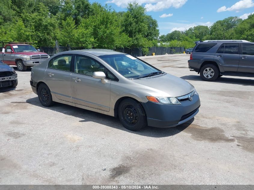 2006 Honda Civic Lx VIN: 1HGFA16586L034759 Lot: 39388343