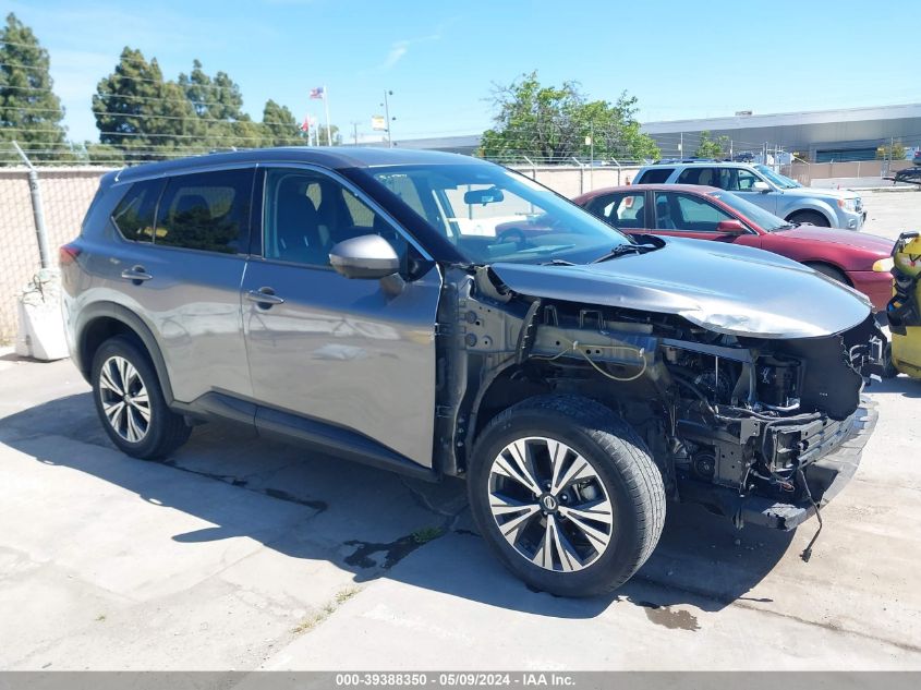 2021 Nissan Rogue Sv Fwd VIN: 5N1AT3BAXMC694179 Lot: 39388350