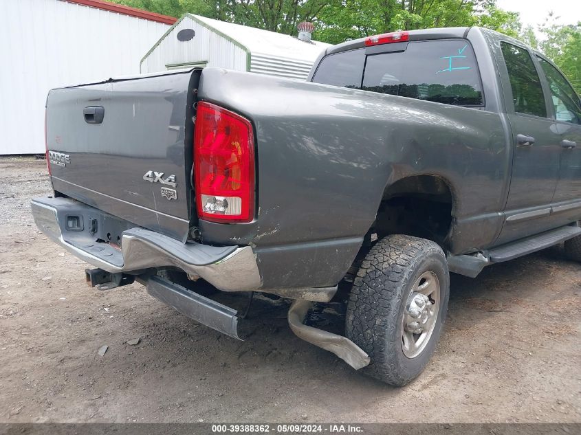 2003 Dodge Ram 2500 Slt/Laramie/St VIN: 3D3KU28C13G789175 Lot: 39388362