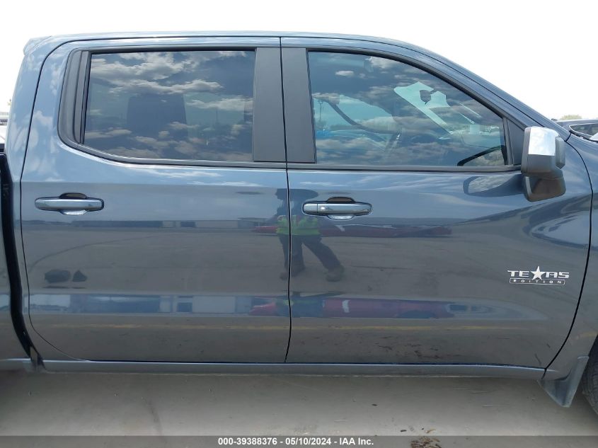 2021 Chevrolet Silverado 1500 2Wd Short Bed Lt VIN: 1GCPWCED6MZ393319 Lot: 39388376