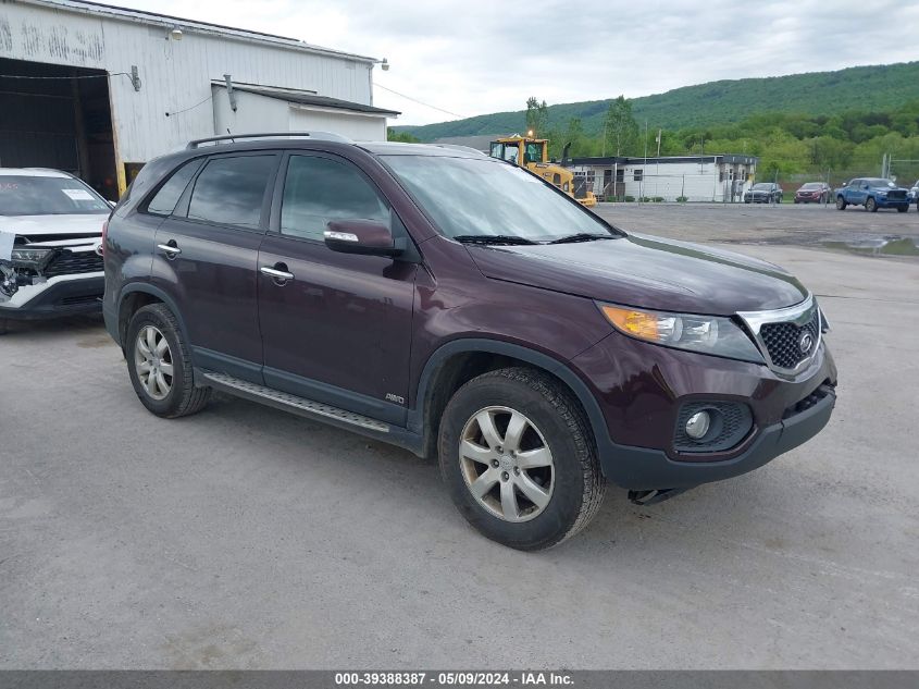 2011 Kia Sorento Lx VIN: 5XYKTCA10BG093771 Lot: 39388387