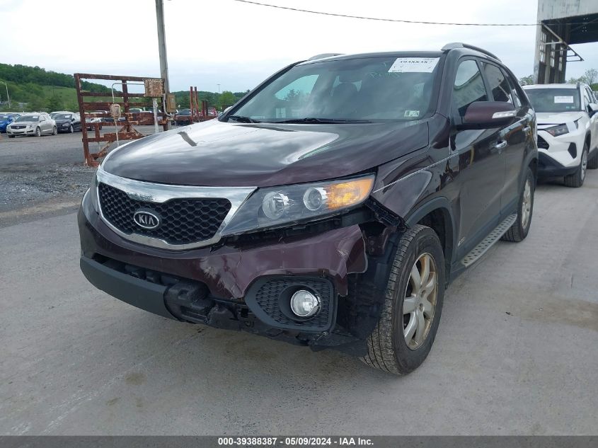 2011 Kia Sorento Lx VIN: 5XYKTCA10BG093771 Lot: 39388387