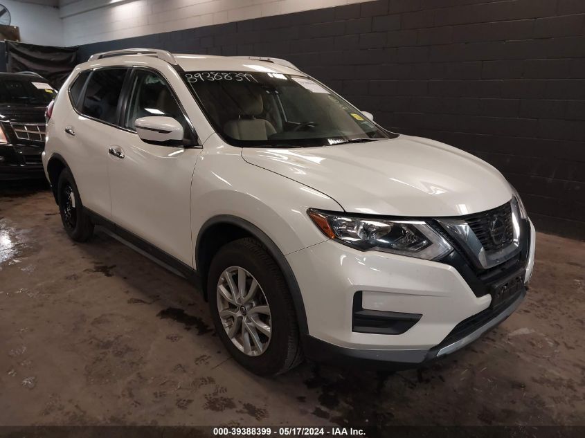 2020 Nissan Rogue Sv Intelligent Awd VIN: KNMAT2MV7LP527574 Lot: 39388399