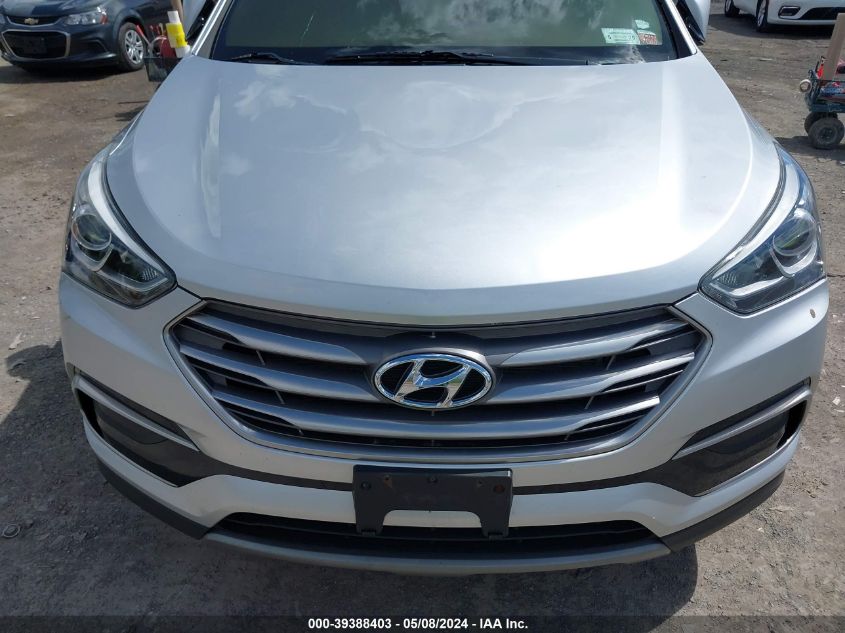 2017 Hyundai Santa Fe Sport 2.4L VIN: 5XYZTDLB1HG442892 Lot: 39388403