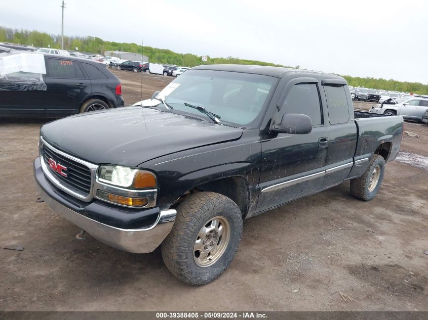 2000 GMC Sierra 1500 Sle VIN: 2GTEC19T7Y1177919 Lot: 39388405