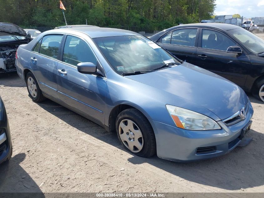 2007 Honda Accord 2.4 Lx VIN: 1HGCM56427A008602 Lot: 39388410