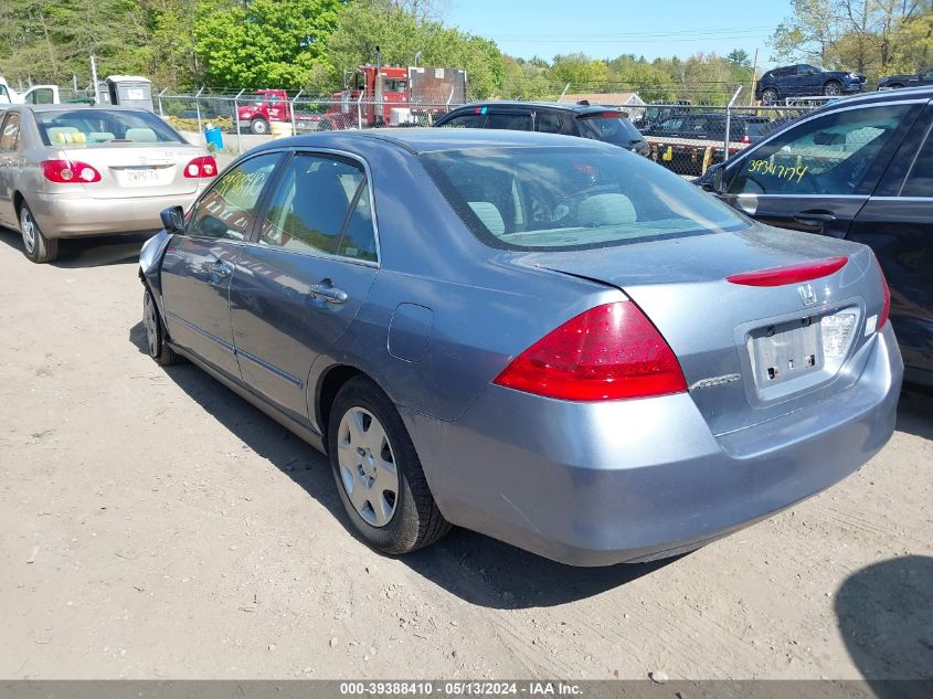 2007 Honda Accord 2.4 Lx VIN: 1HGCM56427A008602 Lot: 39388410