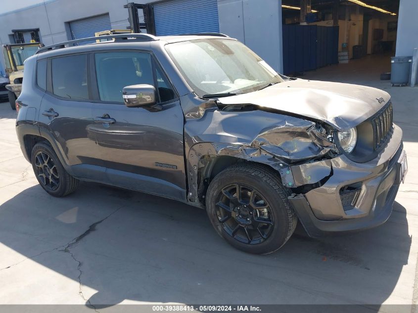 2019 Jeep Renegade Altitude Fwd VIN: ZACNJABB5KPK67748 Lot: 39388413