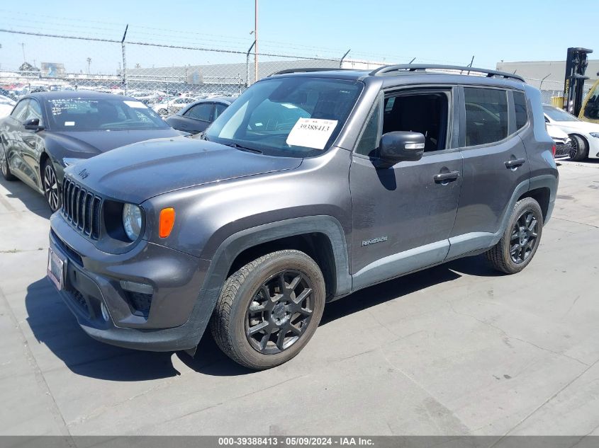 2019 Jeep Renegade Altitude Fwd VIN: ZACNJABB5KPK67748 Lot: 39388413