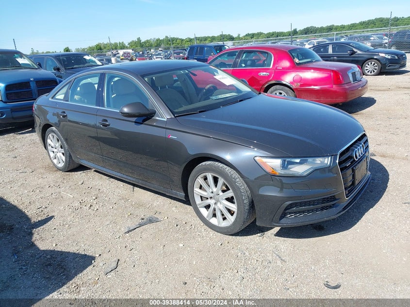 2012 Audi A6 3.0 Premium VIN: WAUBGAFCXCN031255 Lot: 39388414