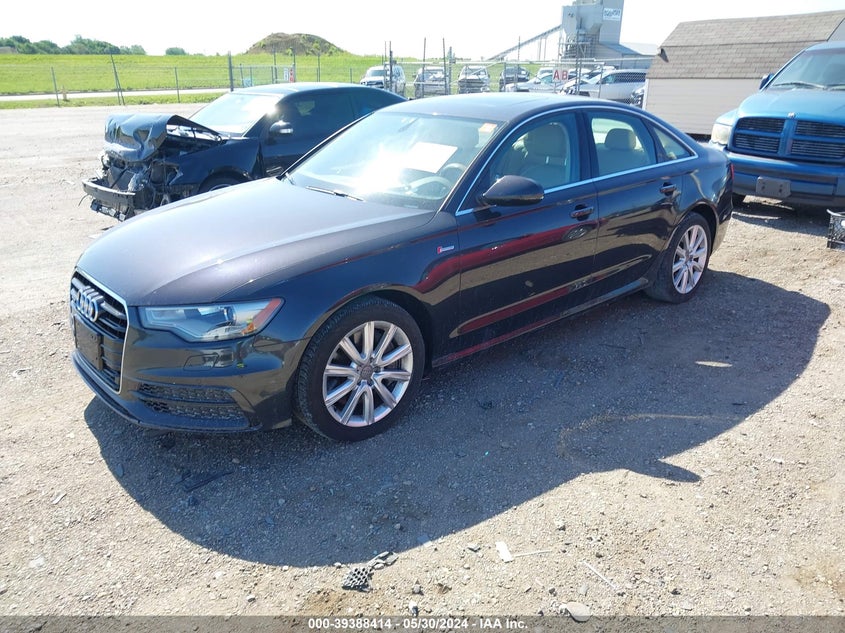 2012 Audi A6 3.0 Premium VIN: WAUBGAFCXCN031255 Lot: 39388414