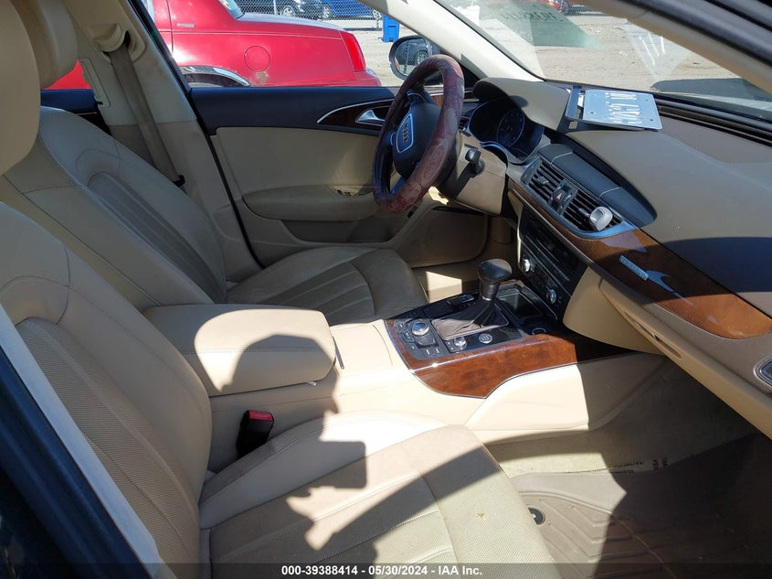 2012 Audi A6 3.0 Premium VIN: WAUBGAFCXCN031255 Lot: 39388414