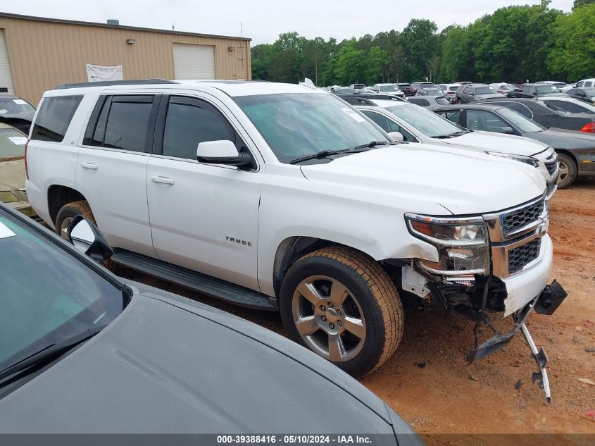 2016 Chevrolet Tahoe Lt VIN: 1GNSKBKCXGR459278 Lot: 39388416