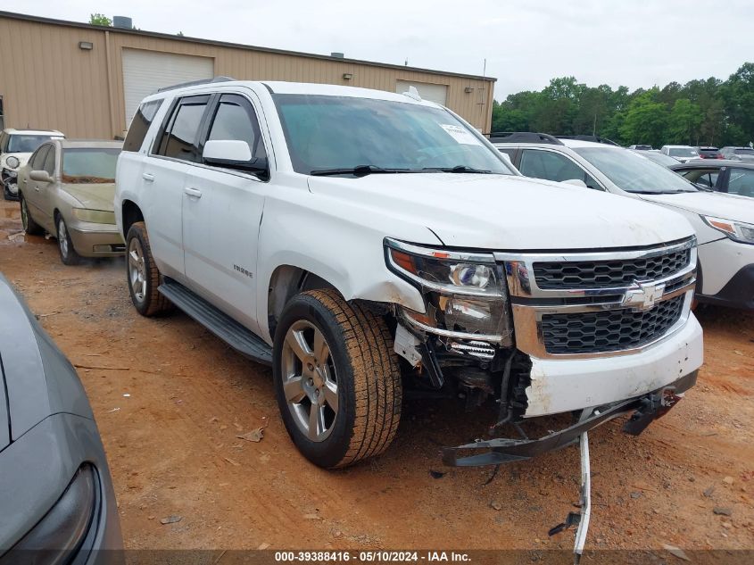 2016 Chevrolet Tahoe Lt VIN: 1GNSKBKCXGR459278 Lot: 39388416