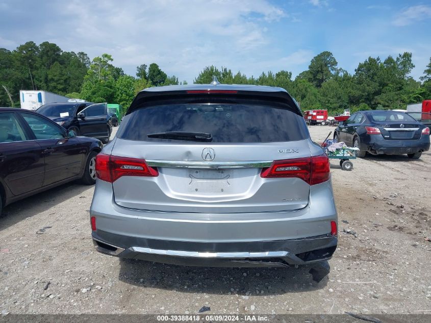 2017 Acura Mdx Technology Package VIN: 5FRYD4H54HB029205 Lot: 39388418