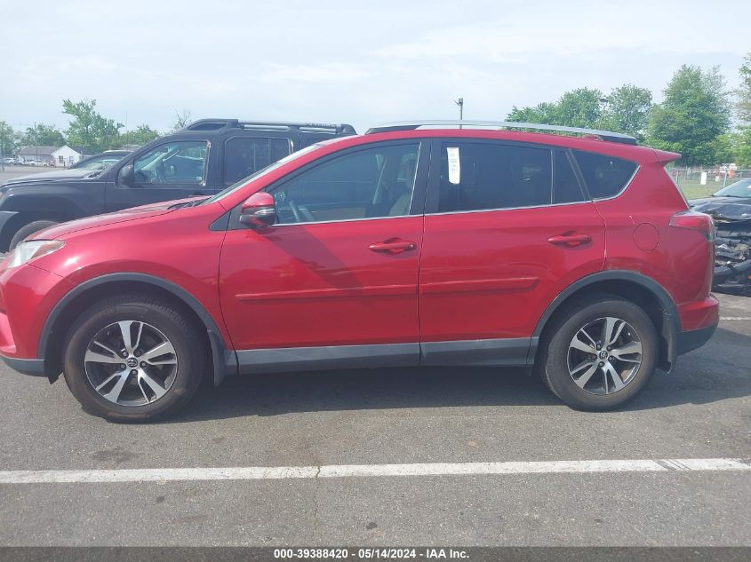 2016 Toyota Rav4 Xle VIN: 2T3RFREV9GW533467 Lot: 39388420