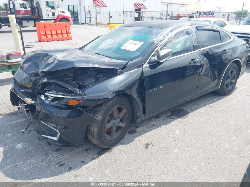 2017 Chevrolet Malibu Ls VIN: 1G1ZB5ST4HF210575 Lot: 39388421