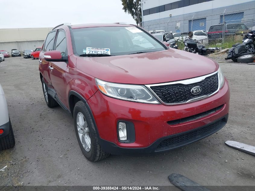 2015 KIA SORENTO LX - 5XYKT4A67FG645127