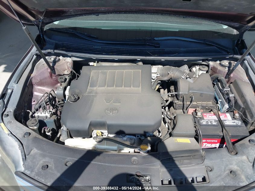 2013 Toyota Avalon Limited VIN: 4T1BK1EBXDU044326 Lot: 39388432