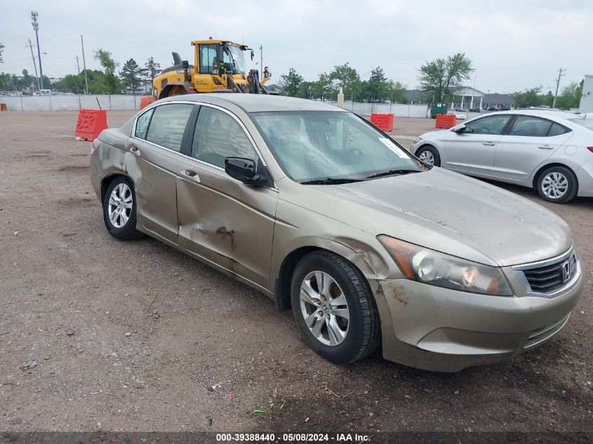 2009 Honda Accord 2.4 Lx-P VIN: JHMCP26419C001358 Lot: 39388440