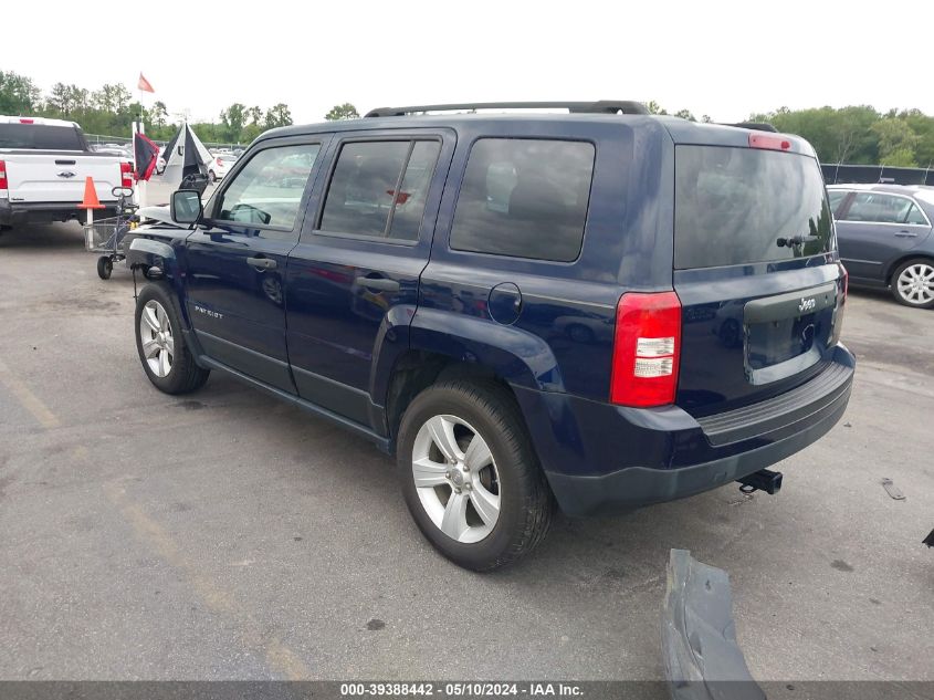 2012 Jeep Patriot Sport VIN: 1C4NJPBB9CD602547 Lot: 39388442