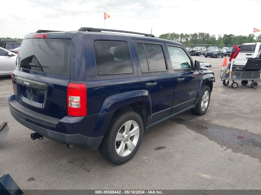 2012 Jeep Patriot Sport VIN: 1C4NJPBB9CD602547 Lot: 39388442