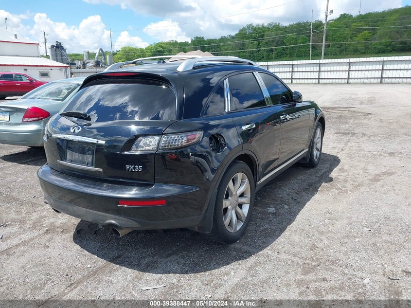 2008 Infiniti Fx35 VIN: JNRAS08W98X203110 Lot: 39388447