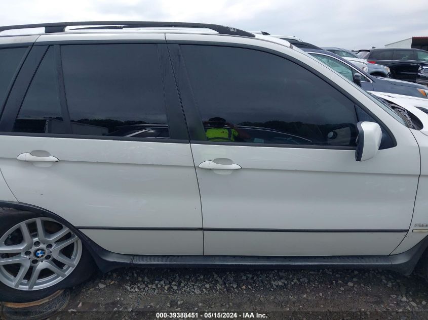 2006 BMW X5 3.0I VIN: 5UXFA135X6LY24663 Lot: 39388451