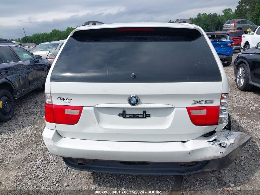 2006 BMW X5 3.0I VIN: 5UXFA135X6LY24663 Lot: 39388451