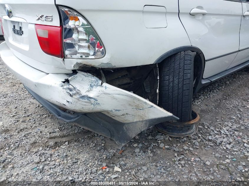 2006 BMW X5 3.0I VIN: 5UXFA135X6LY24663 Lot: 39388451